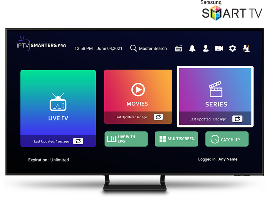 IPTV Smarters Pro sur Smart TV
